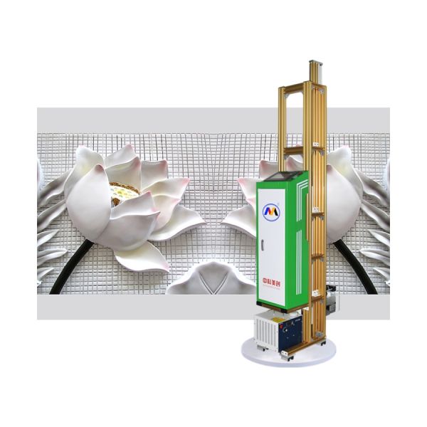 Wwww Ink Glass Background 3d Vertical Wall Printer Cmyk With Guide Rails