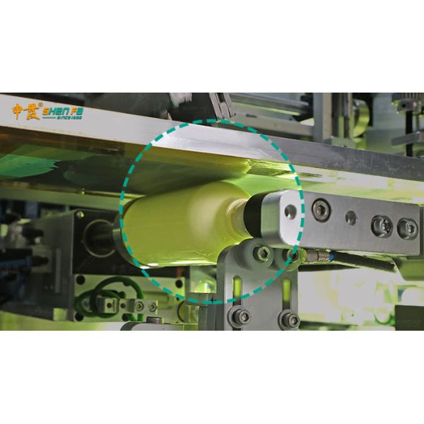 Rotary Table Automatic Screen Printing Machine With Visual Inspection