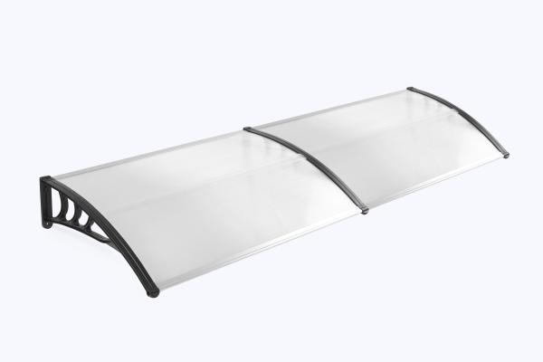 Lightweight PC Door Canopy High Impact Twin Wall Polycarbonate Sheet Easy Installation