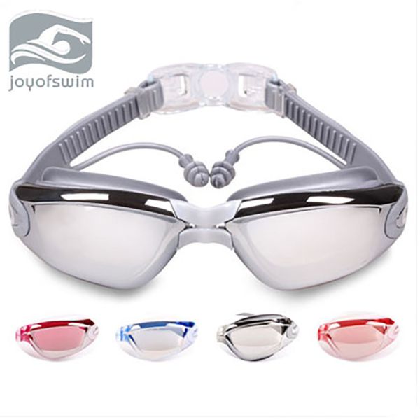 UV Protection Adjustable Race Swim Goggles Women Swimming Goggles With Silicone Strap