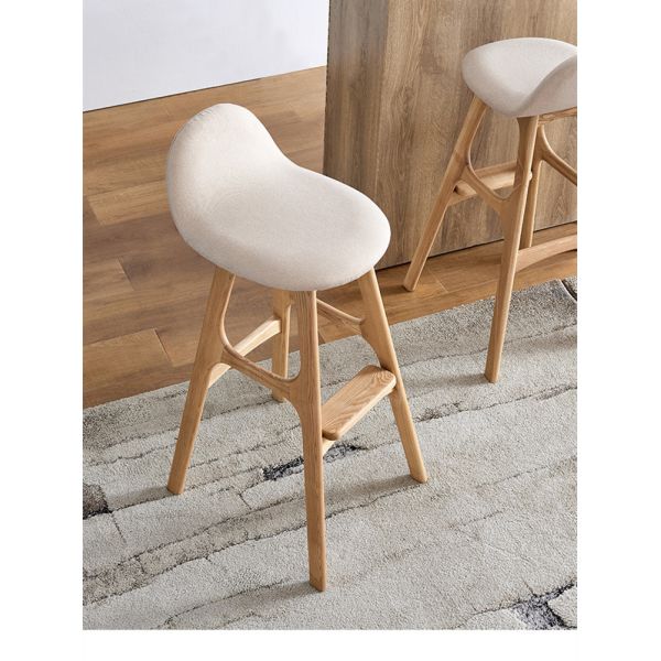 Luxury Bar Stool Modern Outdoor Metal Wood Kitchen Leather Velvet Bar Chair Barstool Wooden Counter Height Bar Stool for Kitchen