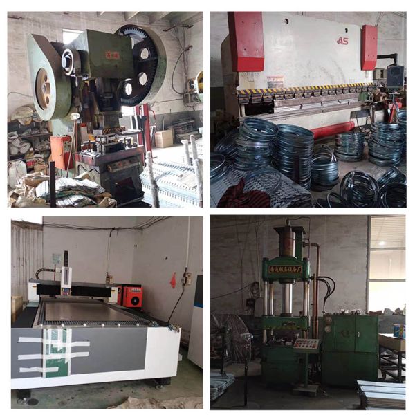 Stamping Custom Machined Metal Parts Plastic Spraying Silver Paint