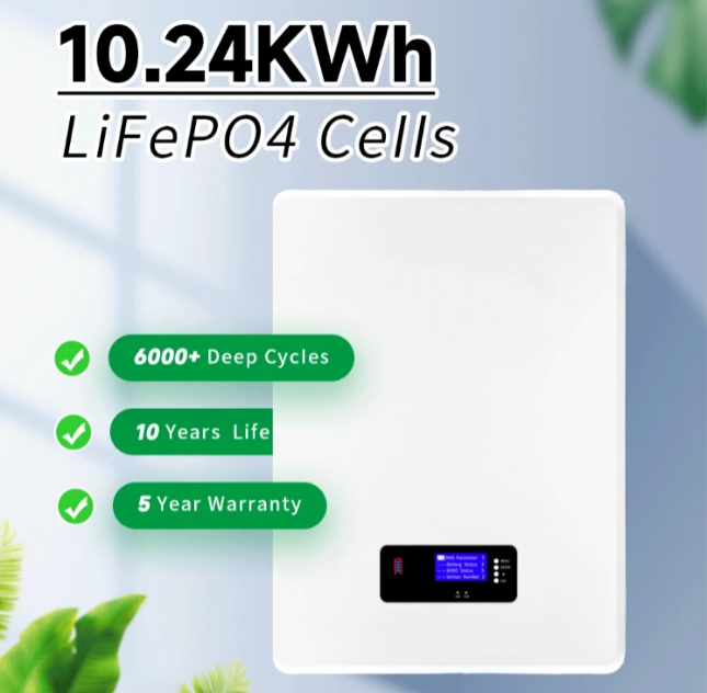 Стенная батарея 48В 200Ах 10кВтч