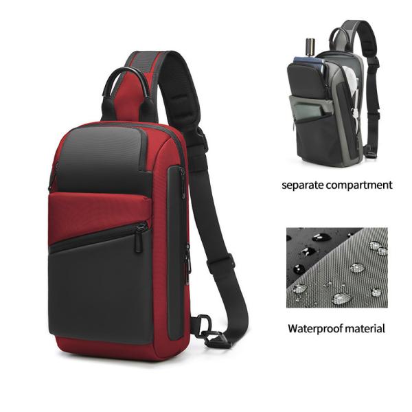 Saco esportivo de crossbody resistente ao desgaste
