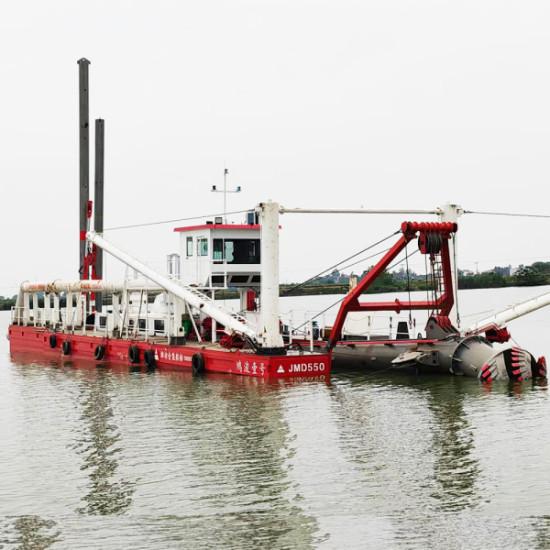 Powerful Cutter Suction Dredger Up To 1000mm Discharge Diameter 200kW Cutter Power