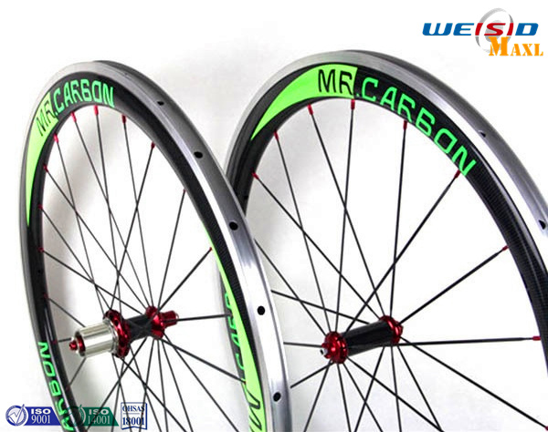 6061 T6 Aluminum Alloy Rim Bicycle Wheel / 24 Inch Road Bike Wheels
