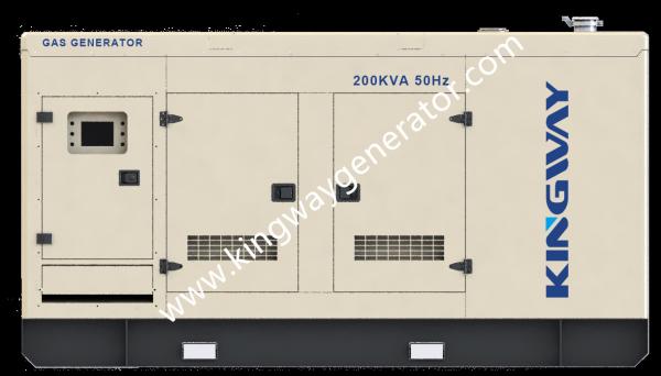 Générateur 250KVA refroidi à l'eau 200KW de gaz naturel de Cummins d'utilisation de mine