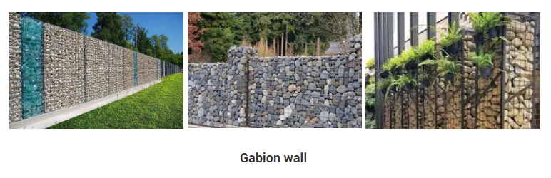 Погружение легкой установки горячее гальванизировало сетку Gabion 4mm сваренную