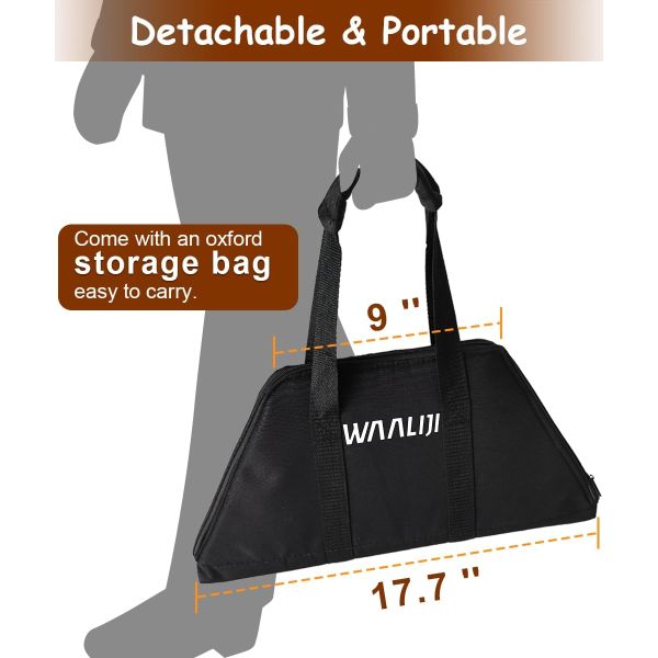 Регулируемый крышный подъемник для седла 22,5 дюймовый портативный вентиляционный очаг для кемпинга