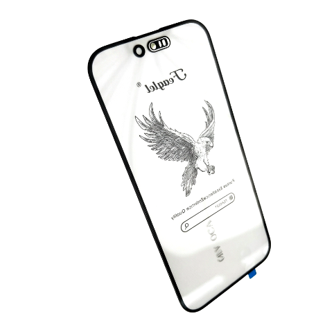 iPhone 15 Pro C4UV Cover Glass with OCA for Flexible OLED Refurbishment