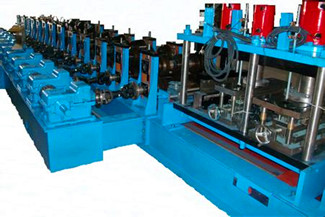 15-20 MPa Hydraulic Pressure C Z Purlin Roll Forming Machine With Transmission
