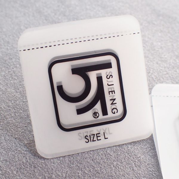 Clothing Label Custom Transparent Label Size Clothing Cotton Printing Trademark Clothing Thermal Transfer Printing