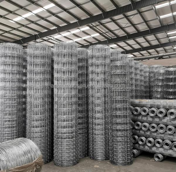 Metal Type Iron Veld Span Fence and Field Fence Wire Hot Dipped Galvanized for Sqaure
