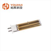Calentador de lámpara de infrarrojos de cuarzo de tubo doble de 420W 120V para secado industrial