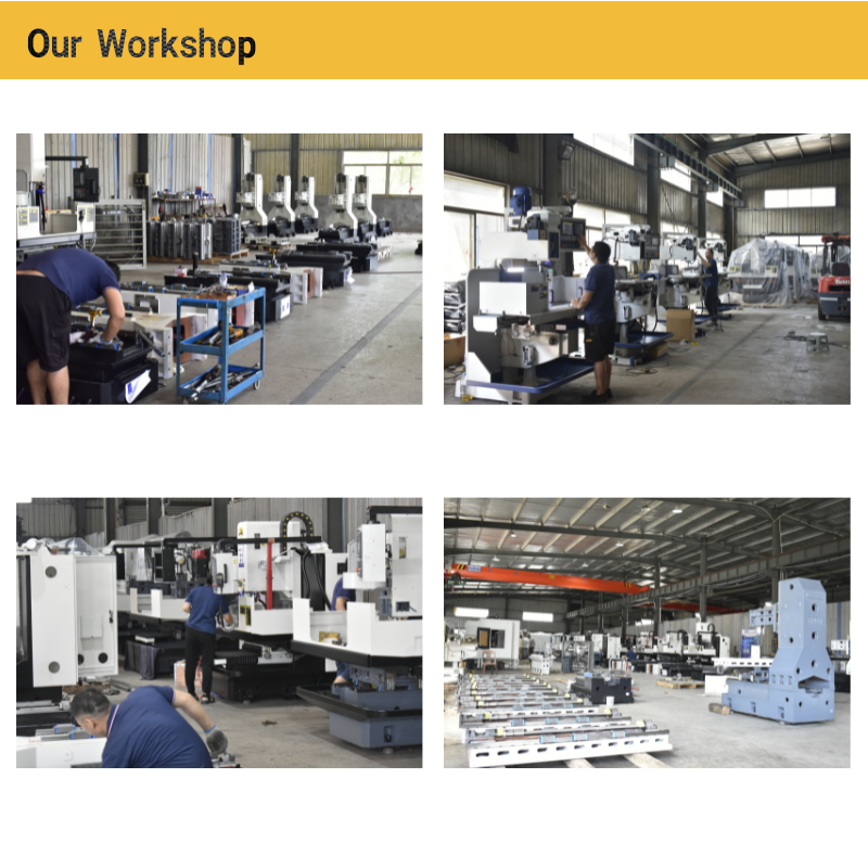 400KG Max Load 3 Axis Machining Center 5.5KW Spindle Metal CNC Milling Machine