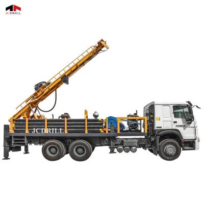 CSD300 Truck Mounted Drilling Rig  DTH drill bore hole water well drilling rig machine