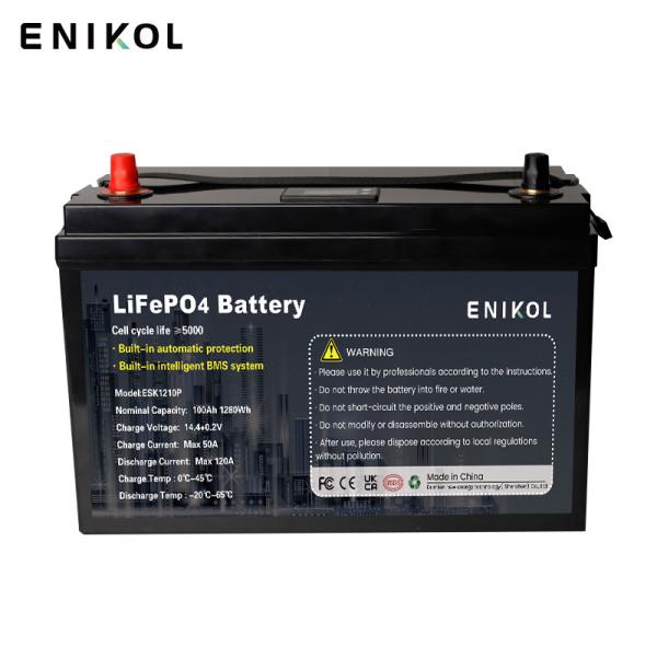 Carrinhos de golfe Elétricos 3kw Lifepo4 Bateria de iões de lítio 12V 100ah 200ah 240ah