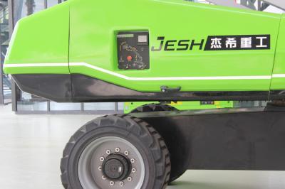 Electric Mobile Boom Lift 27m Aerial Work Platform For Building 14.5T Machine