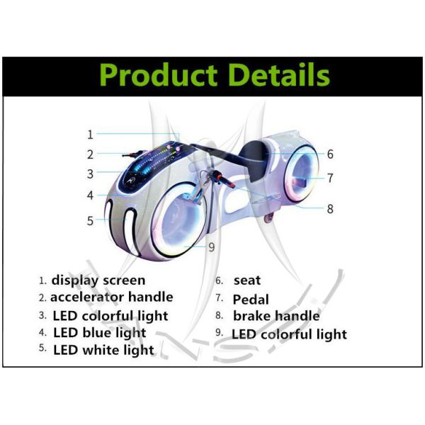 Hansel New adult amusement park ride motorbike simulator racing motorcycle amusement rides