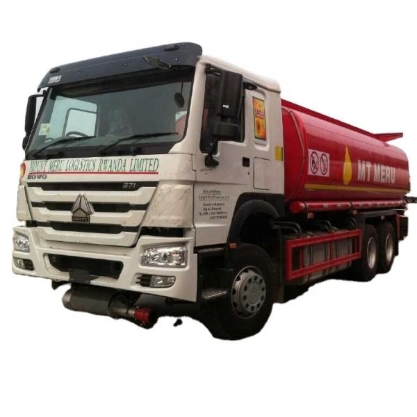 high quality howo 6x4 22000 liters 371 hp fuel tank truck