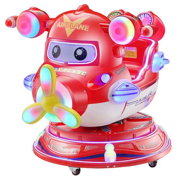 Voltagem 110V/220V/230V Máquina de balanço infantil Máquina de jogos 3D Moeda operada Ride Kids 30KG