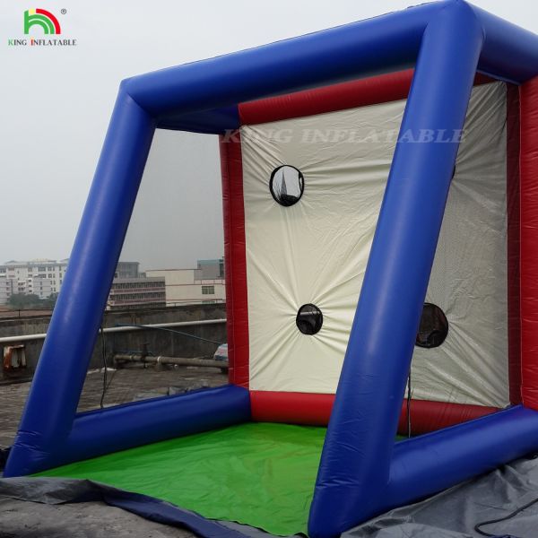 Small Inflatable Bubble Football Events Goal Inflatable Court Field Goal Post,inflatable Filed For Soccer Bubble