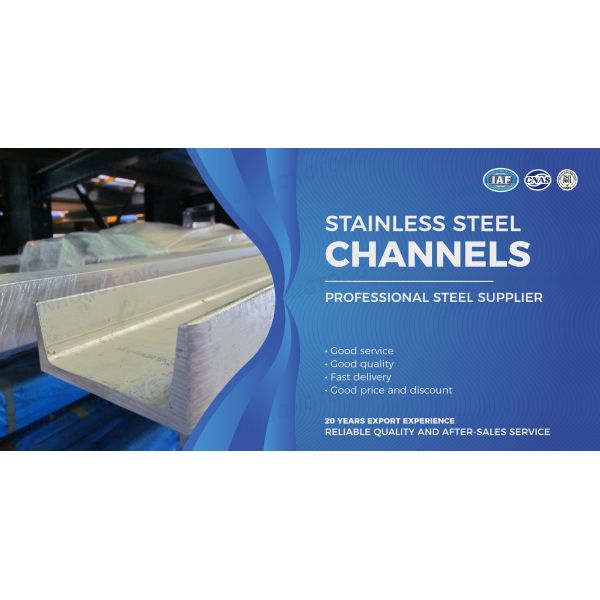 316 316L Stainless Steel Channels SS Channel For Building Customized Size 2B BA Mirror Polished U C Channel