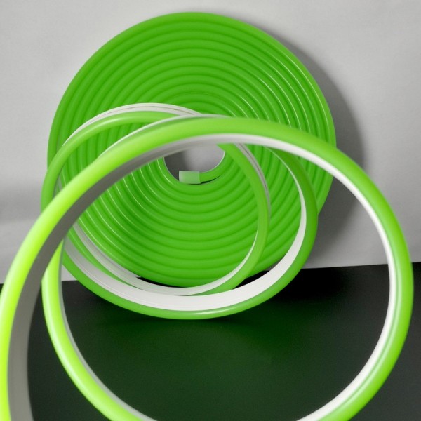 Waterproof RGB LED Neon Flex strip featuring 100 LEDs per meter and consumption designed for versatile lighting installations
