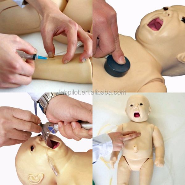 Categories Pediatrician Care First Aid CPR Training Dummy for Full Functional Newborn
