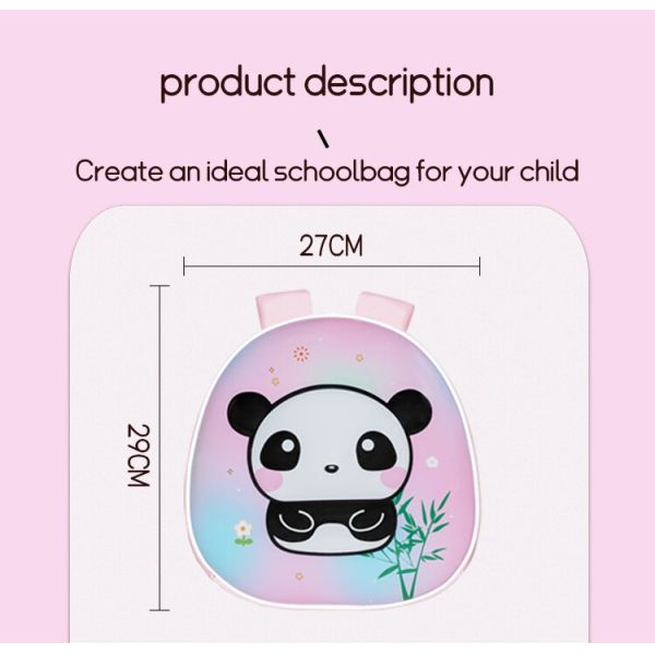 3 Years Custom Logo Cute Kindergarten Backpacks  Kids Backpacks Large Capacity Waterproof