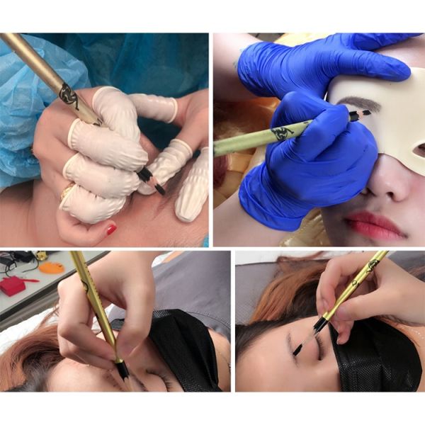 логотип карандаша брови татуировки макияжа 18cm водоустойчивый постоянный подгонянный