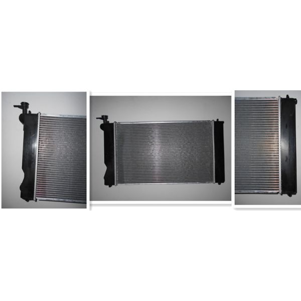 High Efficient AT Toyota Corolla Radiator Car Part Silver Core Color