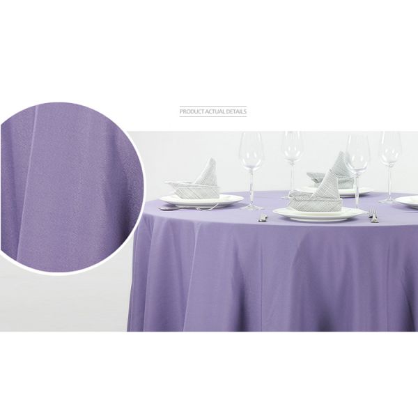 Jacquard Banquet Linens Hotel Restaurant Round Tablecloth