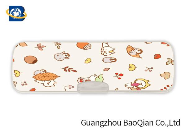 Stationery 3D Lenticular Printing Service Cute 3D Picture Plastic Pencil Case
