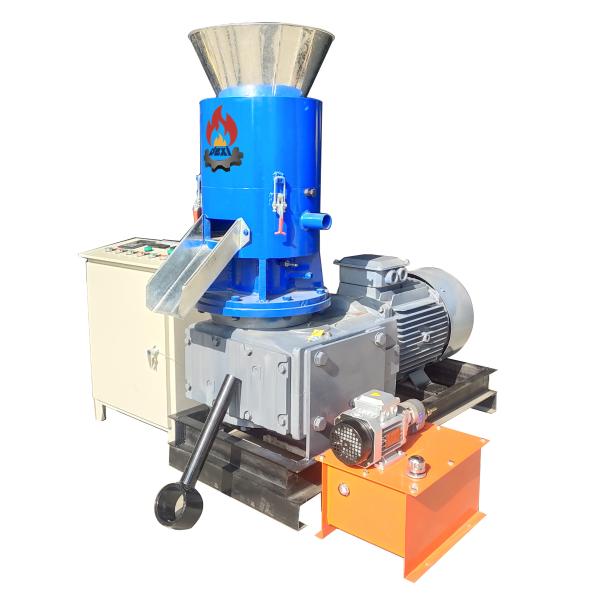 45KW 500KG Flat Die Pellet Mill For Wood Sawdust Pellets Making