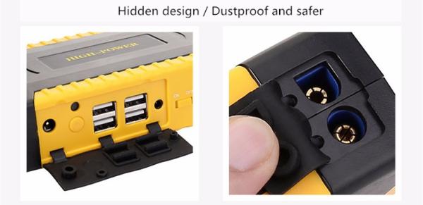 A++ Quality 69800mAh 12v Jump Starter 4USB12V Booster Portable Car Battery Jumper