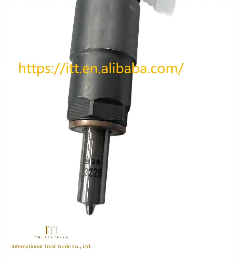 0445110418 Common Rail Fuel Injector Compatible with  Diesel Engine High Performance Replacement