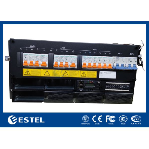 Customized 5U Telecom Rectifier Power Supply with LLVD BLVD BATT