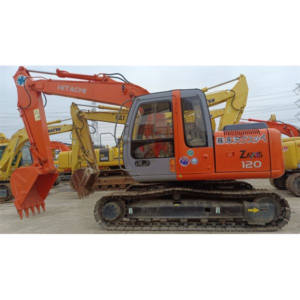 Excavatrice utilisée Earth Moving Excavator de l'excavatrice ZX130 de Hitachi ZX120