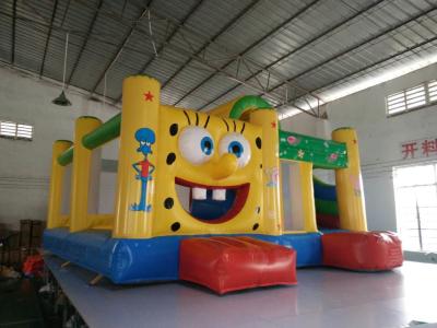 Material de salto inflável profissional 6x5x3m do PVC do castelo