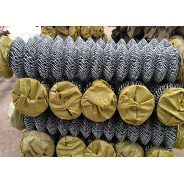 Galvanized Chain Link Mesh Fence Suitable For Metal Fence