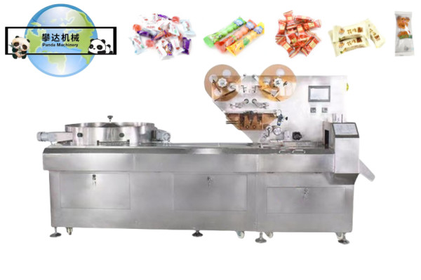 Candy Pillow Packaging Machine, Candy Pillow Wrapping Machine, Sweets Cake Candy Packaging Equipment / Machine