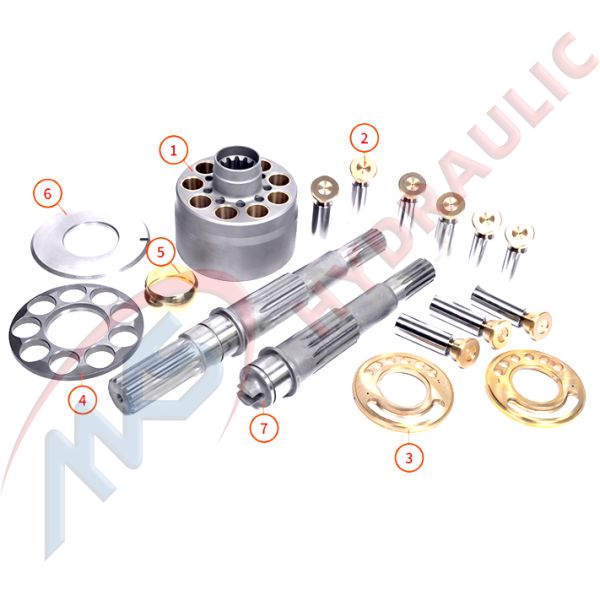 CAT series Hydraulic motor Accessories , piston Fixed motors Parts
