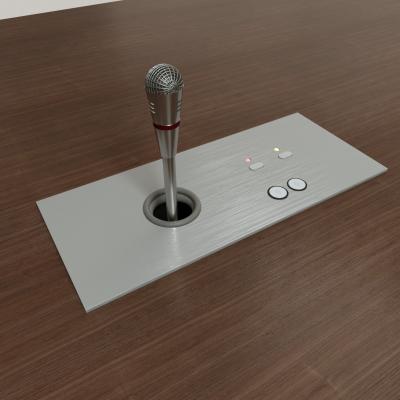 Sistema de elevação automática sem papel equipamento de microfone sistema de videoconferência de áudio profissional com microfone