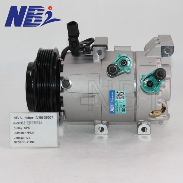 A3721 Auto air Conditioning Parts Car Ac Compressor for Hyundai Elantra 97701-4V001 97701-4V000