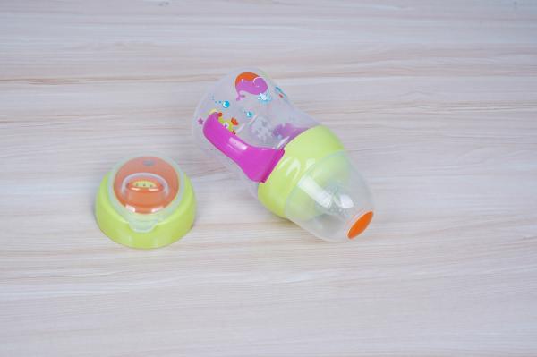 Derrame não 2 em 1 meses livre de BPA 6 copo de Sippy do bebê de 6 onças