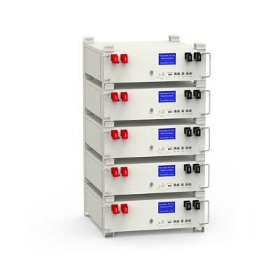 51.2V 100Ah DC Energy Storage System Home Stacked Rack Mounted LiFePO4 Battery