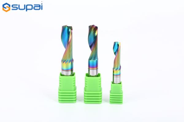 Square End Aluminum End Mill 35° Helix Angle Center Cutting