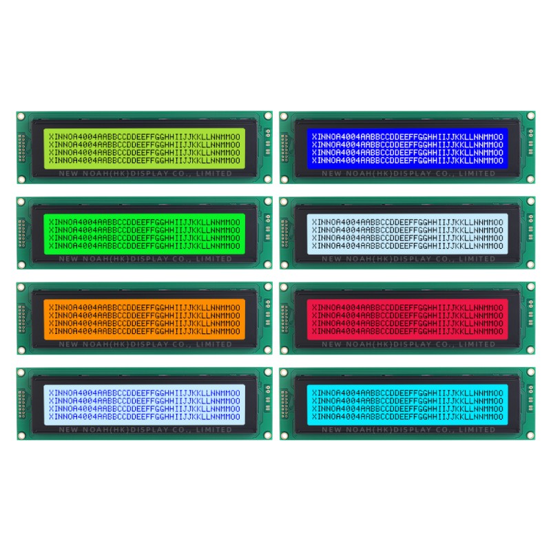 Blue Film White Letters 4004A2 ST7066U With LED Backlight Display Screen 4004 Character LCD Module Display 