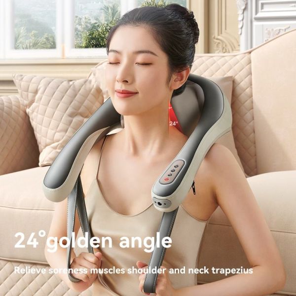 Neck Massage Roller Manual U-Shaped Massage Neck Shoulder Massager Rated power 24W